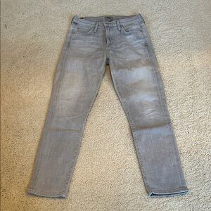 Citizens Of Humanity Light Gray Slim Jeans